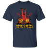 Devil Loveer Gift, Best Of Devil, Devil In Hell, Beside Fire Unisex T-Shirt