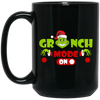 Grinch Mode On, Best Grinch, Christmas Season, Grinchmas, Trendy Halloween Black Mug