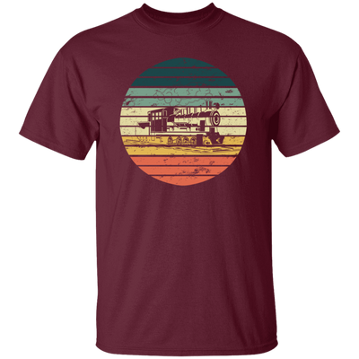 Railway Locomotive Steam, Train Model Railroad, Gift Birthday Retro, Best Hobbies Unisex T-Shirt