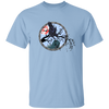 Horror Eagle, Bat Halloween, Eagle On Circle Window Unisex T-Shirt