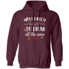 Most Likely To Drink All The Wine, Drinking Christmas, Trendy Chrismas, Merry Christmas Pullover Hoodie