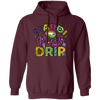 Mardi Gras Drir, Mardi Gras Holiday, Mardi Gras Day Pullover Hoodie