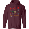 Christmas Lights Are My Favorite Color, Retro Christmas Pullover Hoodie