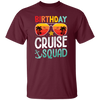 Birthday Cruise Squad, Retro Beach, Retro Birthday Unisex T-Shirt