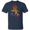 Eat Sleep Play Football, Love American Football, Retro Football Unisex T-Shirt