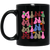 Mini Gift, Love My Mini, Mini Gift, Leopard Pattern, Plaid Pattern Black Mug
