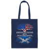 American Grown With Scottish Roots, American Roots Canvas Tote Bag