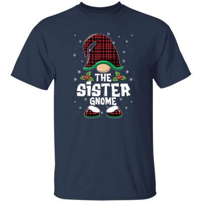 The Sister Gnome Present For Family, Xmas Cute Gnome Lover Unisex T-Shirt