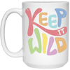 Keep It Wild, Keep It Real, Retro Wild, Wildworld White Mug