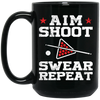 Aim Shoot Swear Repeat, Billiard Lover, Love Billiard