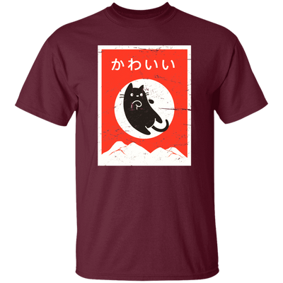 Kawaii Cat, Retro Kawaii Japanese Cat, Cat Neko Love Gift, Cute Cat Unisex T-Shirt