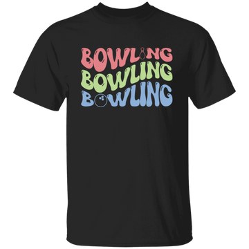 Bowling Player, Groovy Bowling, Love Bowling Unisex T-Shirt