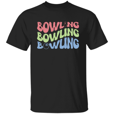 Bowling Player, Groovy Bowling, Love Bowling Unisex T-Shirt