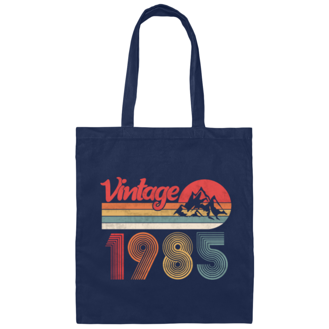 Born In 1985 Vintage 1985 Birthday Gift Canvas Tote Bag