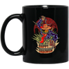 Happy Halloween, Horror Man, Horror Night Black Mug