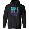 Mountain Bike Gift, Downhill Extrem Sport, Adrenalin Love Gift, Retro Pullover Hoodie