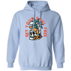 Set Your Soul Free, Cool Skull, Palm Tree On The Beach Pullover Hoodie