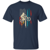 Mountain Bike, American Flag Vintage, Retro Style, Love Bikes, Best Bike Unisex T-Shirt