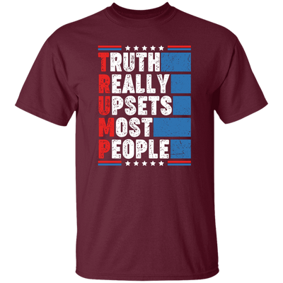 Truth Really Upsets Most People, American Tone, Retro Trump Unisex T-Shirt