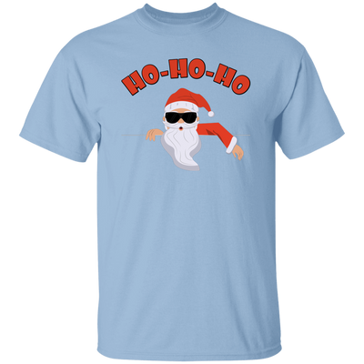 Ho Ho Ho, Funny Santa Claus, Cool Santa, Santa Jump To The House, Merry Christmas, Trendy Christmas Unisex T-Shirt