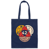 42 Answer To Life Universe And Everything Science Gift Canvas Tote Bag