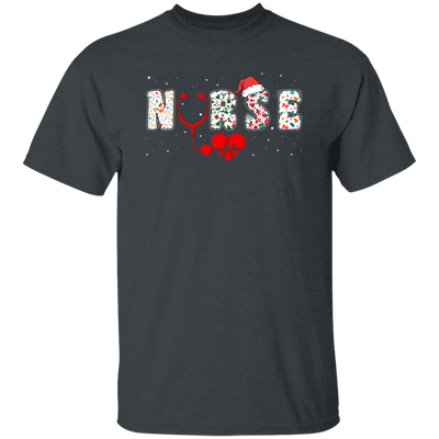 Nurse Christmas, Love Nurse, Love Christmas, Xmas Pattern Unisex T-Shirt