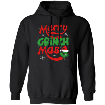 Merry Grinch Mas, Merry Christmas, Grinch Xmas, Funny Grinch, Trendy Halloween Pullover Hoodie