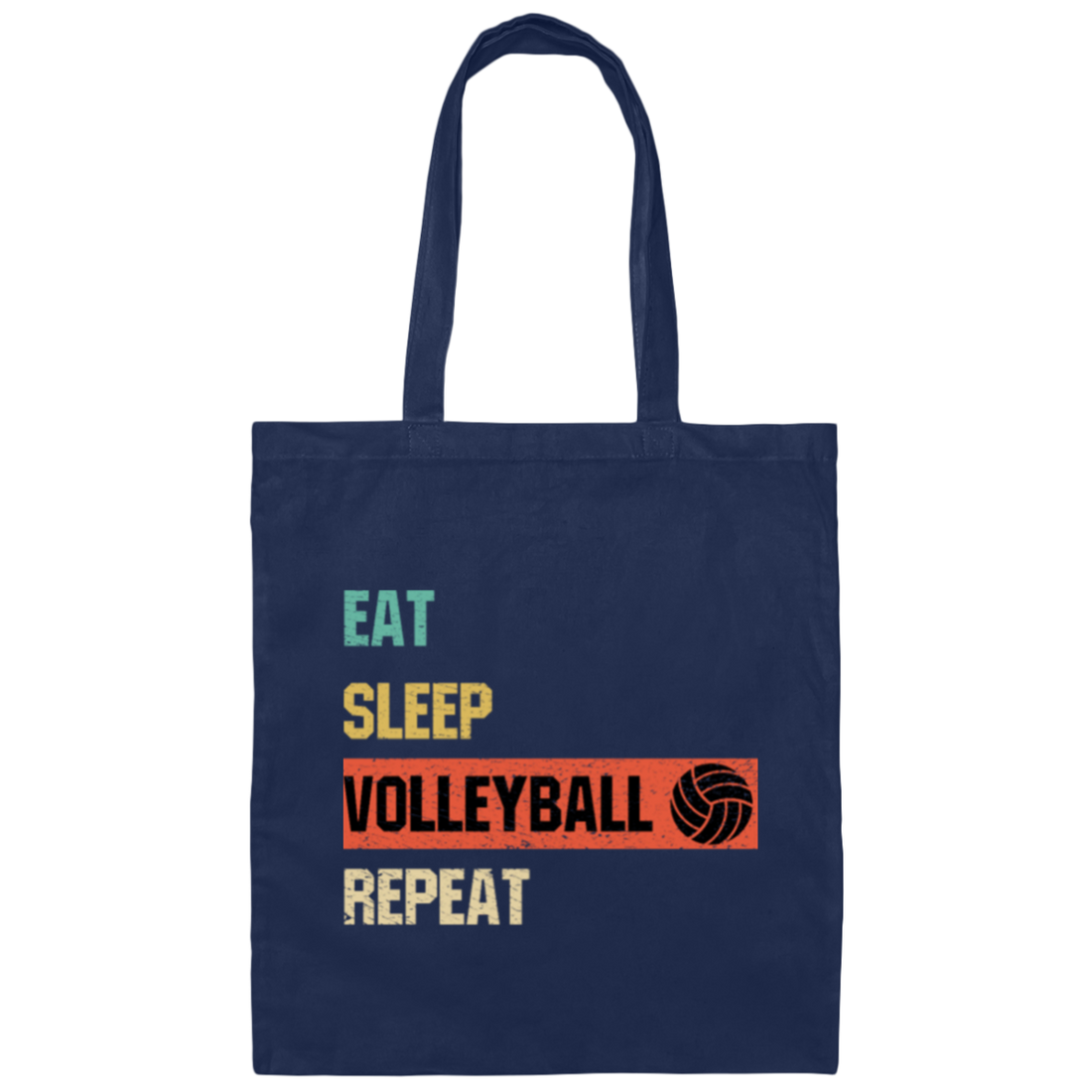 Eat Sleep Volleyball Repeat, Love Sport, Best Volleyball, Love Balls Canvas Tote Bag