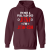 I'm Not A Full Blooded Jew, I'm Jew-ish, Jewish Blooded Pullover Hoodie