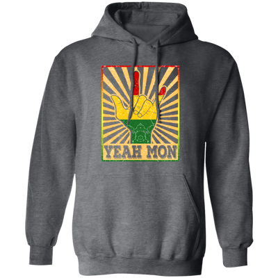 Jamaica Carribean, Jamaican Vacation, Rasta Reagge, Yeah Mon Pullover Hoodie