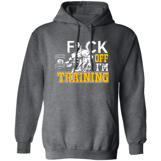 Fck Off, I'm Training, Do The Gym, Do Fitness Pullover Hoodie