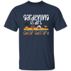 Gardening Is Dirt Cheap Therapy Small Cute Garden Unisex T-Shirt