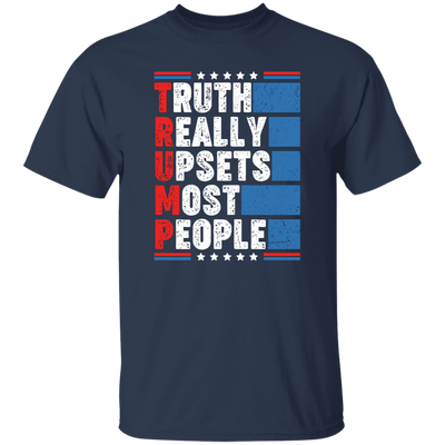 Truth Really Upsets Most People, American Tone, Retro Trump Unisex T-Shirt