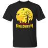 Creepy Gift, Funny Ghost Witch, Funny Halloween, Halloween Gift Unisex T-Shirt