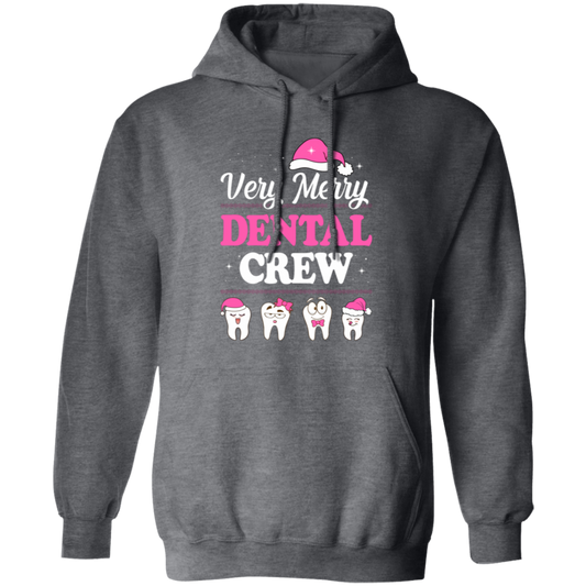 Very Merry Dental Crew, Set Of Tooth, Trendy Christmas, Merry Christmas, Trendy Christmas Pullover Hoodie