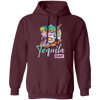 Tequila Day, Tequila In Skull Glass, Happy Tequila Pullover Hoodie