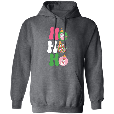 Ho Ho Ho, Funny Santa, Funny Christmas, Love Christmas Christmas Pullover Hoodie