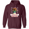 Black Lives Matter, Black History Month, Retro Black Love Life Pullover Hoodie