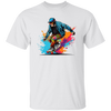 Cool Man, Cool Boy, Boy With Skateboard, Skateboarding Watercolor Unisex T-Shirt