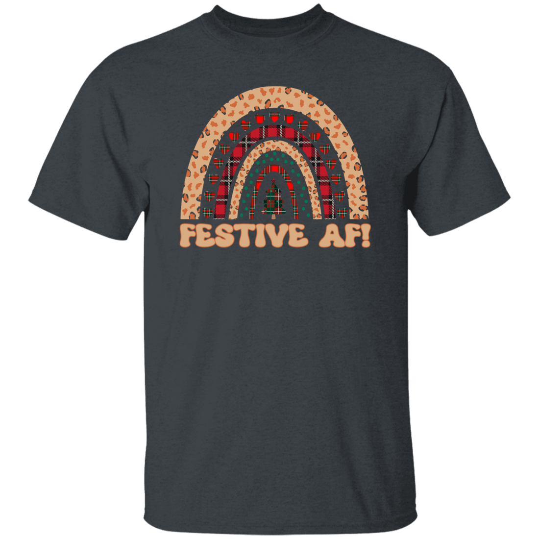 Festive Af, Love Christmas, Merry Christmas Unisex T-Shirt