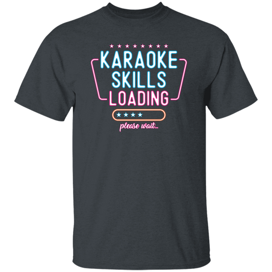Retro Karaoke Lover Gift, Karaoke Skills Loading, Please Wait Unisex T-Shirt
