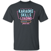 Retro Karaoke Lover Gift, Karaoke Skills Loading, Please Wait Unisex T-Shirt