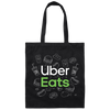 Uber Eats Gift, Uber Eats Driver, Uber Eats Design, Gift For Uber Eats Driver LYP04 Canvas Tote Bag