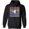 Halloween Party, Ghost Halloween, Groovy Halloween Pullover Hoodie