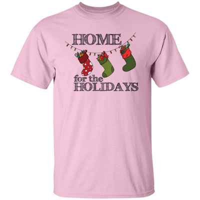 Home For The Holidays, Xmas Socks, Cute Socks, Wish For Xmas, Merry Christmas, Trendy Christmas Unisex T-Shirt