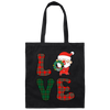 Merry Christmas, Caro Christmas, My Cuute Santa Canvas Tote Bag
