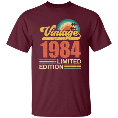Hawaii 1984 Gift, Vintage 1984 Limited Gift, Retro 1984, Tropical Style Unisex T-Shirt