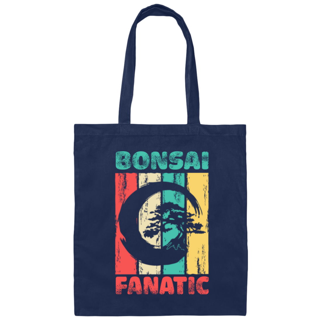 Bonsai Fanatic Retro, Vintage Bonsai, Bonsai Lover, Best Bonsai Gift Canvas Tote Bag