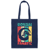 Bonsai Fanatic Retro, Vintage Bonsai, Bonsai Lover, Best Bonsai Gift Canvas Tote Bag