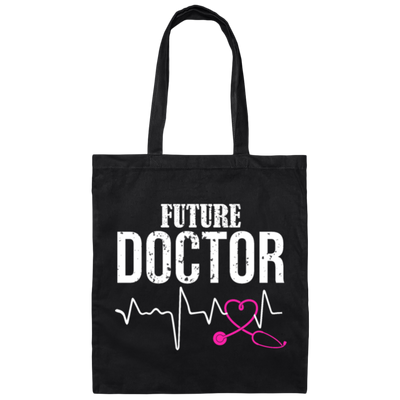 Doctor Gifts, Medical Student, Future Doctor, Doctor Student Gift Canvas Tote Bag